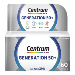 CENTRUM Sukupolvi 50+ tabletit, 60 kpl