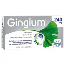 GINGIUM 240 mg kalvopäällysteiset tabletit, 40 kpl