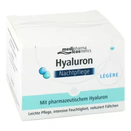 HYALURON NACHTPFLEGE kevyt kerma purkissa, 50 ml