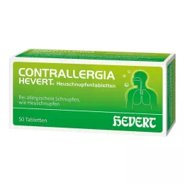CONTRALLERGIA Hevert heinänuhatabletit, 50 kpl