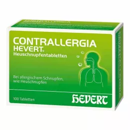 CONTRALLERGIA Hevert heinänuhatabletit, 100 kpl