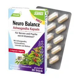 NEURO BALANCE Ashwagandha kapselit Salus, 30 kpl