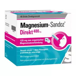 MAGNESIUM SANDOZ Direkt 400 mg sauvat, 48 kpl