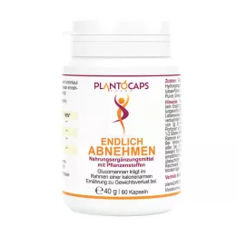 PLANTOCAPS Lopuksi laihdutuskapselit, 60 kpl