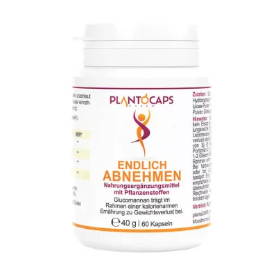 PLANTOCAPS Lopuksi laihdutuskapselit, 60 kpl