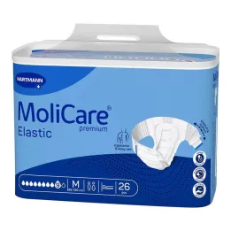 MOLICARE Premium Elastic Slip 9 Drops Koko M, 26 kpl