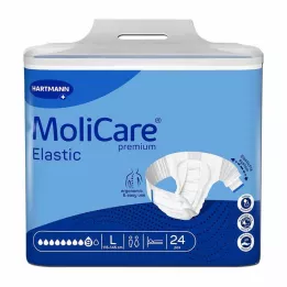 MOLICARE Premium Elastic Slip 9 tippaa Gr.L, 24 kpl