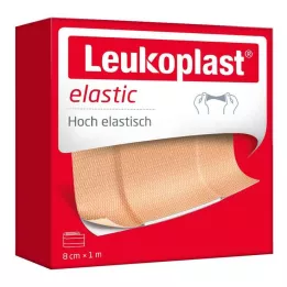 LEUKOPLAST Elastinen kipsi 8 cmx1 m, 1 kpl
