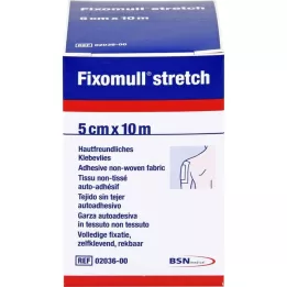 LEUKOPLAST Fixomull Stretch 5 cmx10 M, 1 kpl