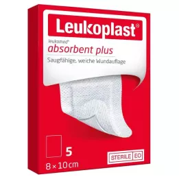 LEUKOPLAST Leukomed steriili 8x10 cm haavasidos, 5 kpl