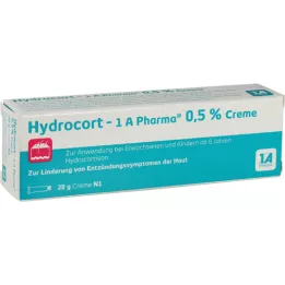 HYDROCORT-1A Pharma 0,5% kerma, 20 g