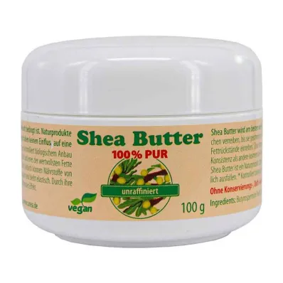 Sheavoi puhdistamaton, 100 % puhdas, 100 g Sheavoi puhdistamaton, 100 % puhdas, 100 g
