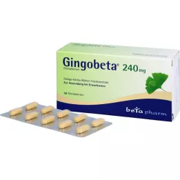 GINGOBETA 240 mg kalvopäällystetyt tabletit, 50 kpl