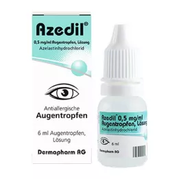 AZEDIL 0,5 mg/ml silmätippaliuos, 6 ml