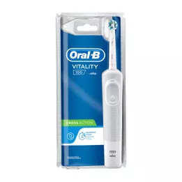 Oral-B elinvoima 100 CLS valkoinen hammasharja, 1 kpl