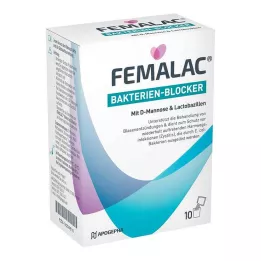 FEMALAC Bakteerien estojauhe, 10 kpl