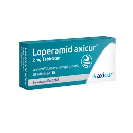 LOPERAMID axicur 2 mg tabletit, 10 kpl
