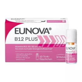 EUNOVA B12 Plus -juomapullo, 10X8 ml