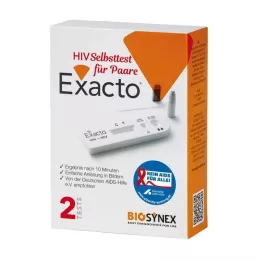 EXACTO HIV Itsetesti pariskunnille, 1 kpl