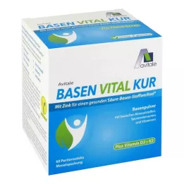 BASEN VITAL KUR plus D3+K2-vitamiinijauhe, 60 kpl