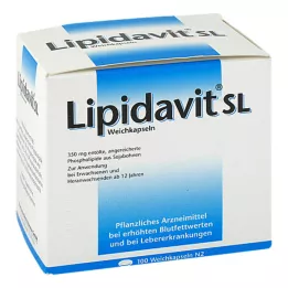 LIPIDAVIT SL Pehmeät kapselit, 100 kpl