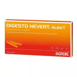 DIGESTO Hevert injekt-ampullit, 10X2 ml