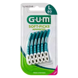 GUM Soft-Picks Advanced iso, 60 kpl