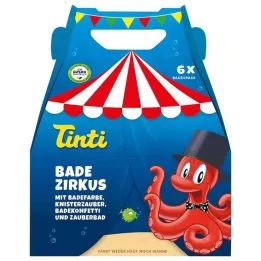 Tinti kylpy sirku 6 osaa, 1 p