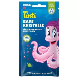 Tinti kylpy kiteet vaaleanpunainen, 60 g