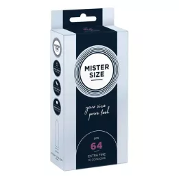 MISTER Kondomit koossa 64, 10 kpl
