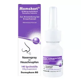MOMEKORT 50 μg/suihke nenäsumutesuspensio 140 aikuista, 18 g