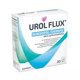 UROL FLUX Huuhteluhoito 400,5 mg poretabletit, 20 kpl