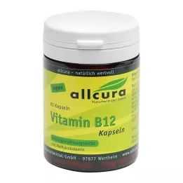 VITAMIN B12 KAPSELIT, 60 kpl