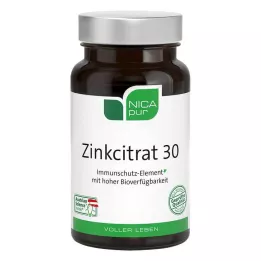 NICAPUR Sinkkisitraatti 30 kapselia, 60 kpl