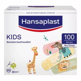 HANSAPLAST Lasten kipsinauhat Universal, 100 kpl