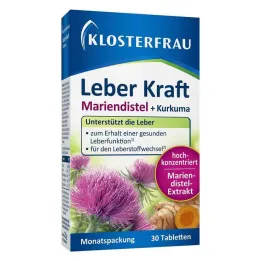 Klosterfrau Liver Strength -tabletit, 30 kpl