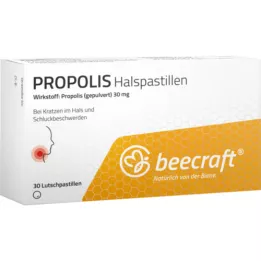 BEECRAFT Propolis Halspasstilles, 30 kpl