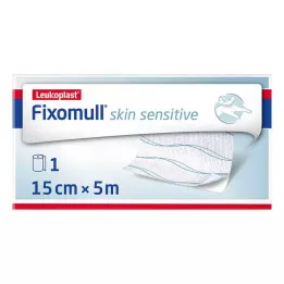 FIXOMULL Skin Sensitive 15 cm x 5 m, 1 kpl