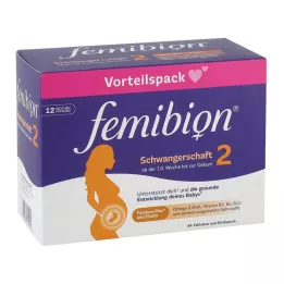 FEMIBION 2 Raskausyhdistelmäpakkaus, 2X84 kpl
