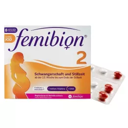 FEMIBION 2 Raskaus+imettäminen ilman jodia Kpg., 2X60 St