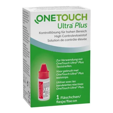 One Touch Ultra Plus -kontrolliliuos korkea, 3,8 ml One Touch Ultra Plus -kontrolliliuos korkea, 3,8 ml
