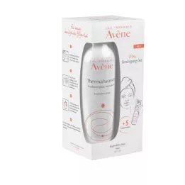 Avene Lämpöveden suihkutus 150 ml + 5 kangasta naamiot, 1 p