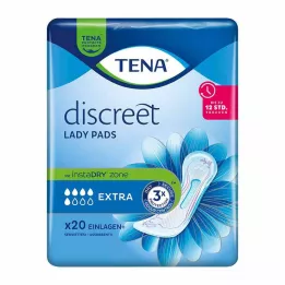 TENA LADY Huomaamaton lisäosat, 20 kpl