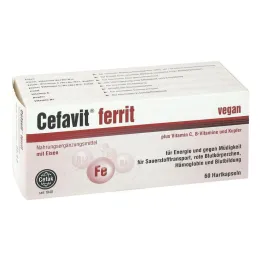 Cefavit ferriitti kovat kapselit, 60 kpl