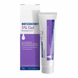 BENZAKNEN 5 % geeli, 15 ml