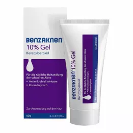 BENZAKNEN 10 % geeli, 60 g