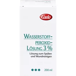 WASSERSTOFFPEROXID 3% caelo lsg.standard sallittu, 200 ml