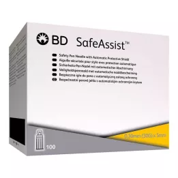 BD SAFEASSIST Turvakynäneulat 30 G 5 mm, 100 kpl