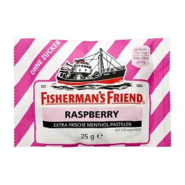 FISHERMANS FRIEND Vadelma-sokerittomat pastillit, 25 g