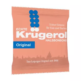 KRÜGEROL Sokeria sisältävät kurkkutipat, 50 g